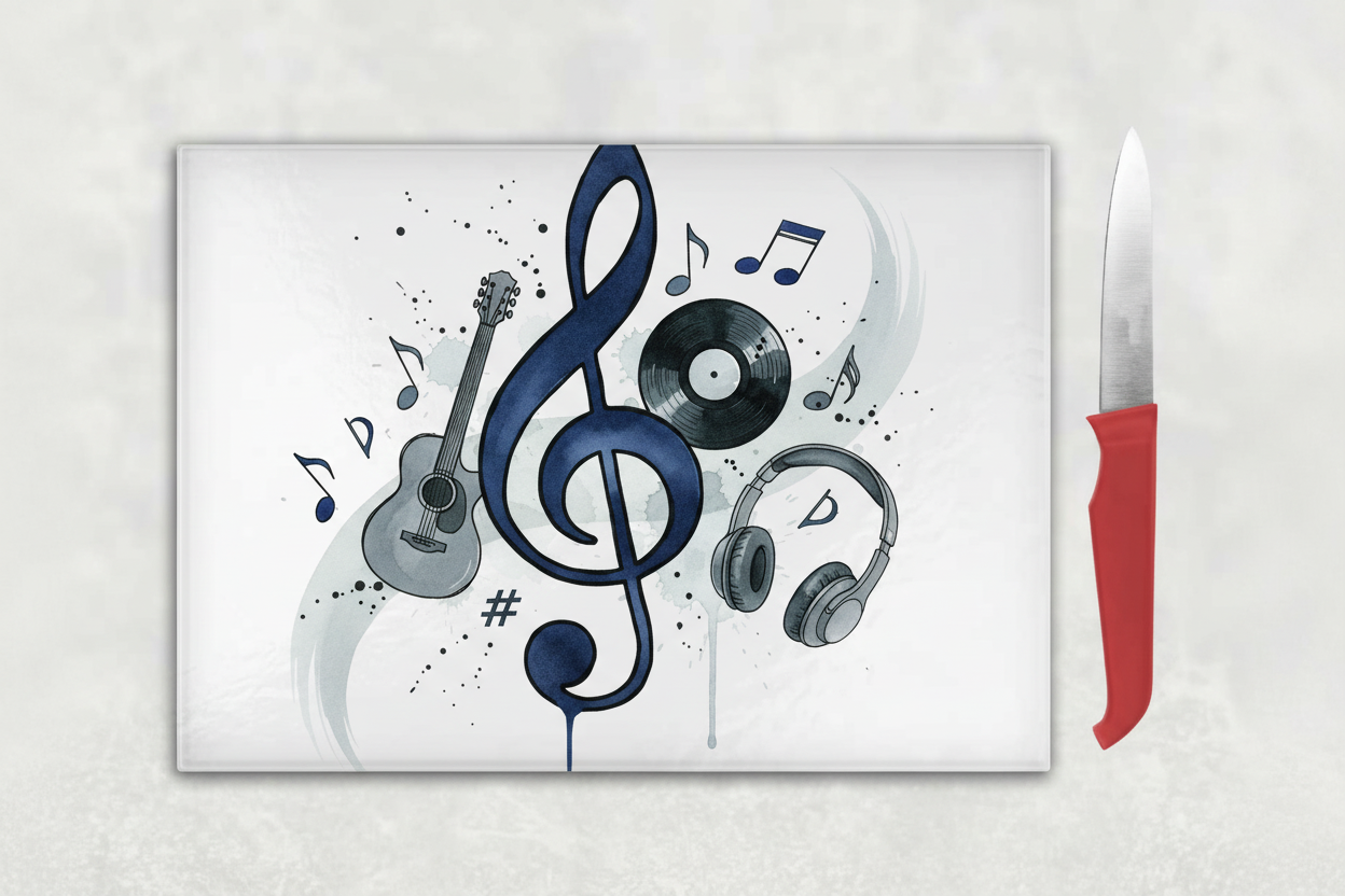 Music Lover Chopping Board