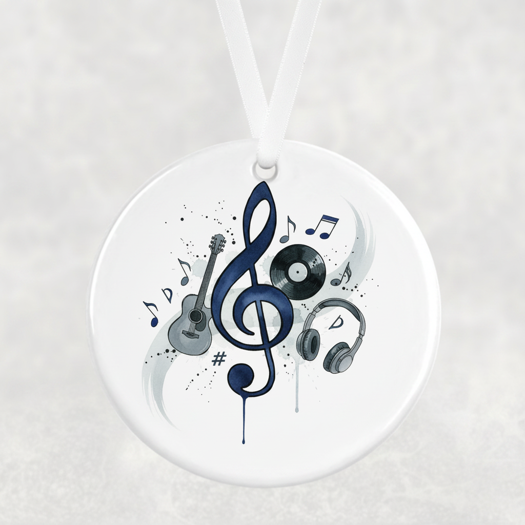 Music Lover Hanging Ornament