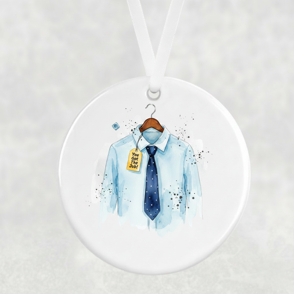 New Job Hanging Ornament