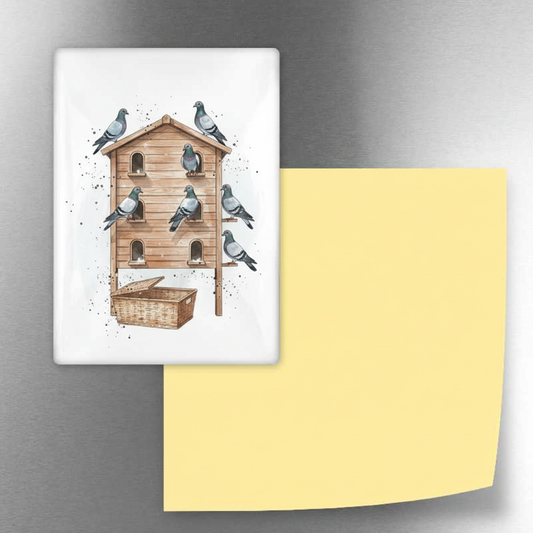 Pigeon Loft Magnet