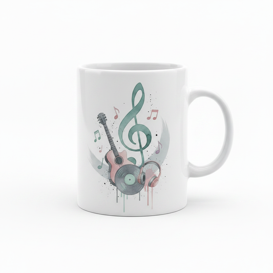 Music Lover Mug - Pink