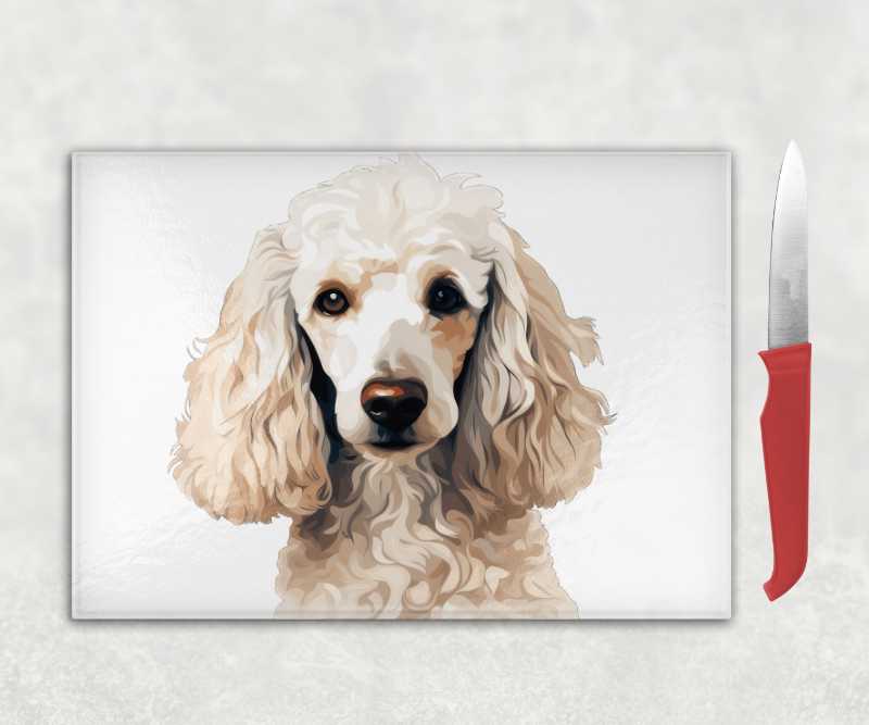 Poodle Dog Chopping Board