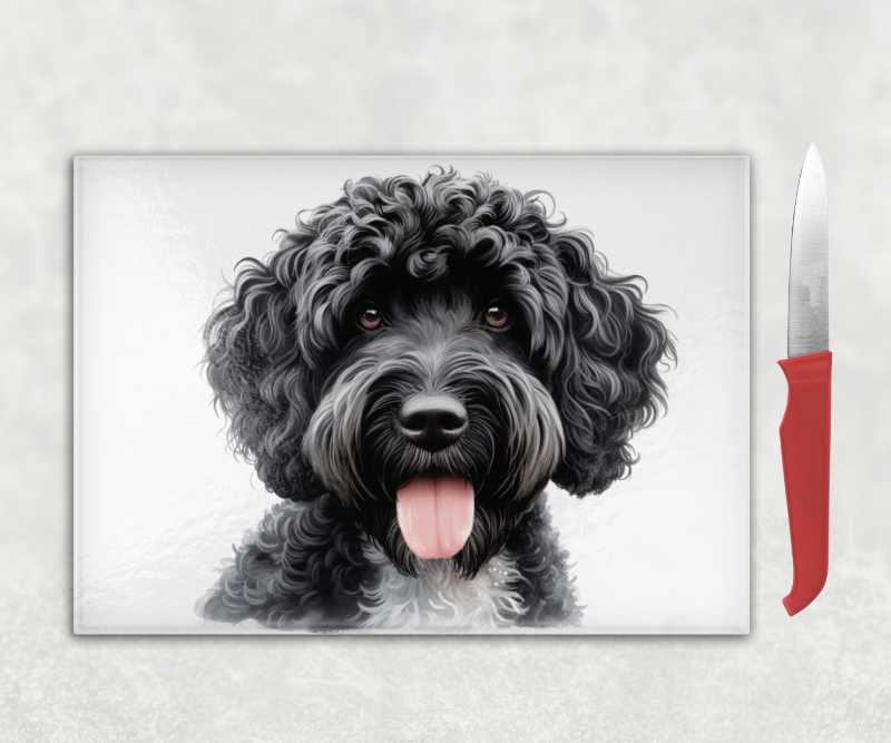 Portuguese Water Dog Chopping Board