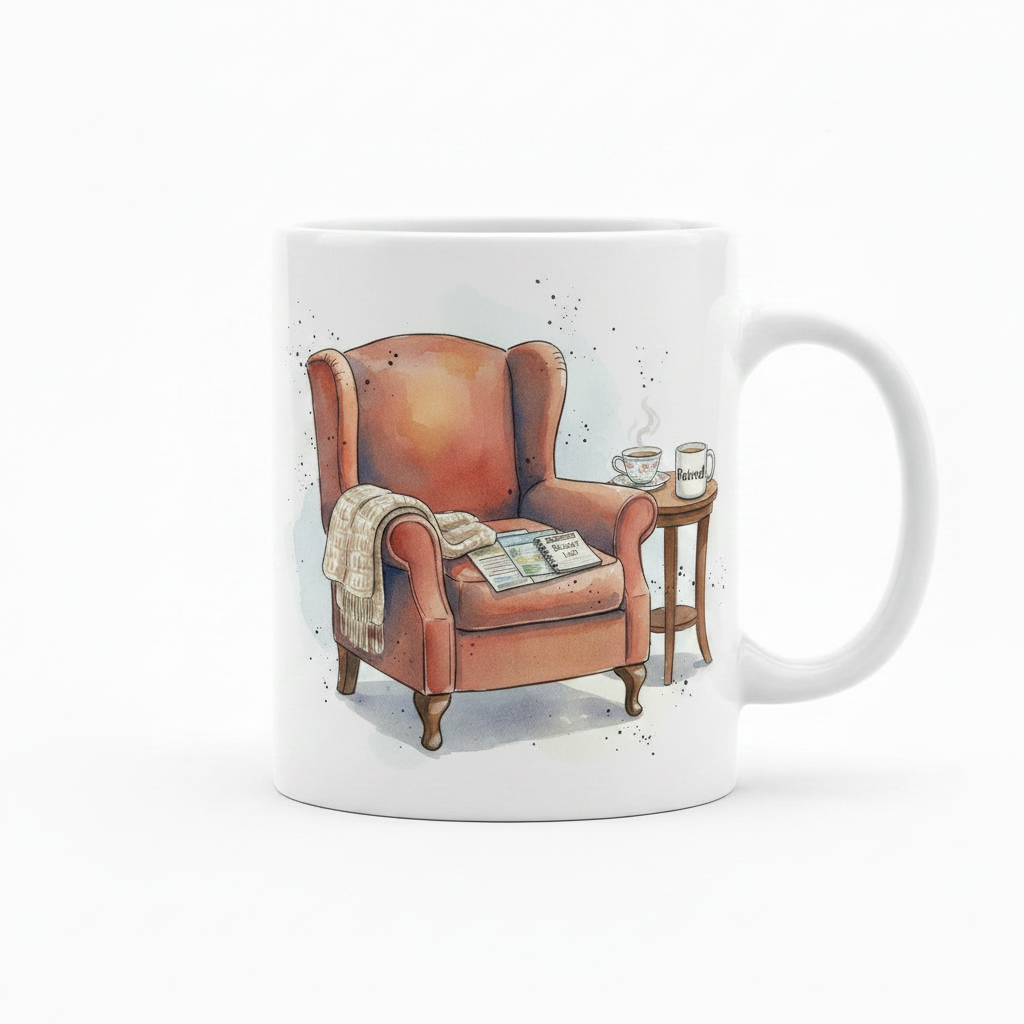 Retirement Armchair Mug