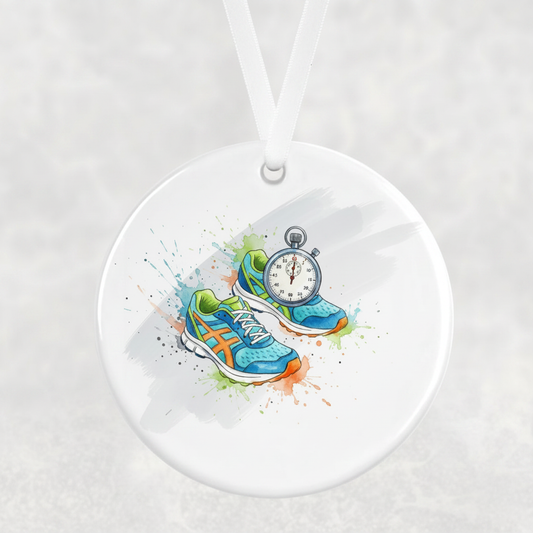 Running Hanging Ornament