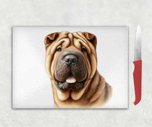 Chinese Shar Pei Dog Chopping Board