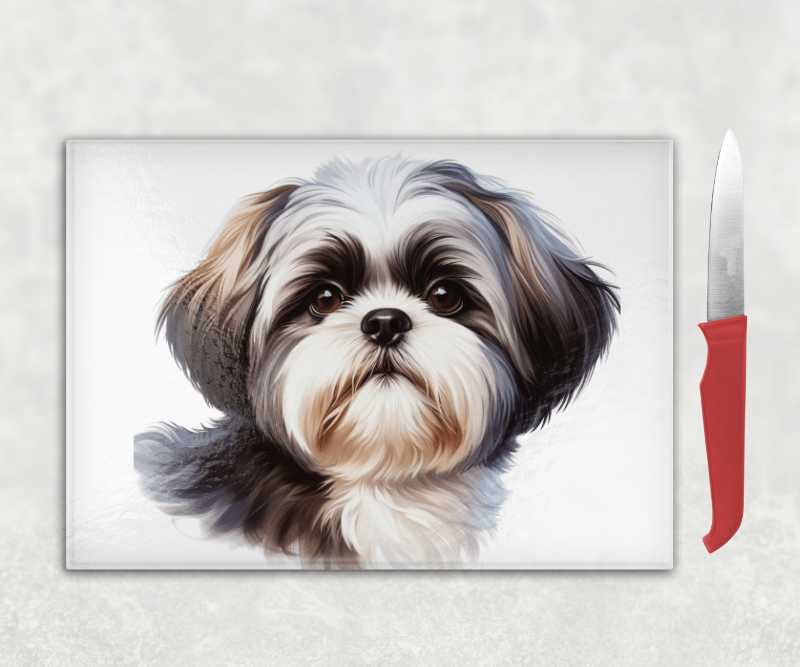 Shih Tzu Dog Chopping Board