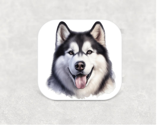 Siberian Husky Coaster