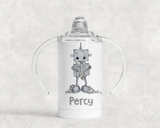 Personalised Robot Sippy Cup