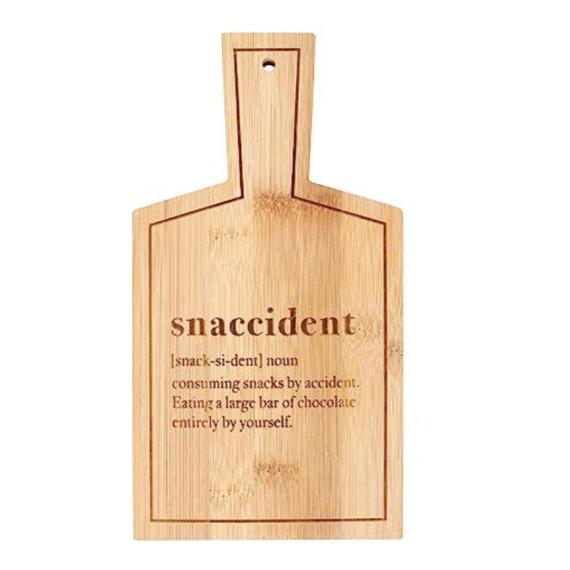 Snaccident Bamboo Serving Board