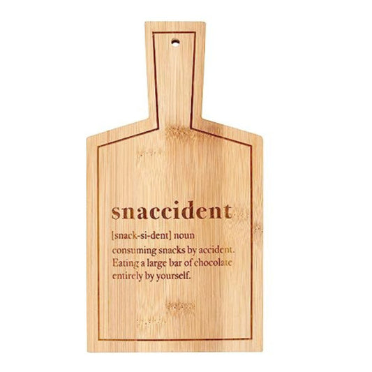 Snaccident Bamboo Serving Board