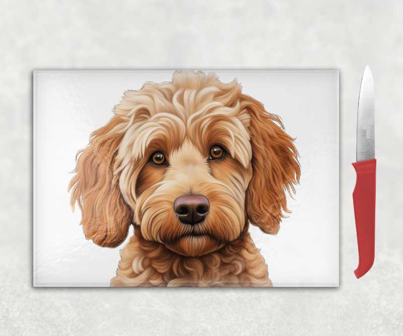 Spoodle Dog Chopping Board