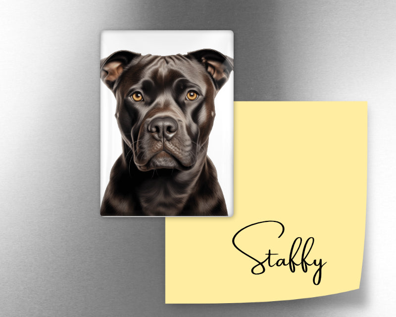 Staffordshire Bull Terrier Dog Magnet