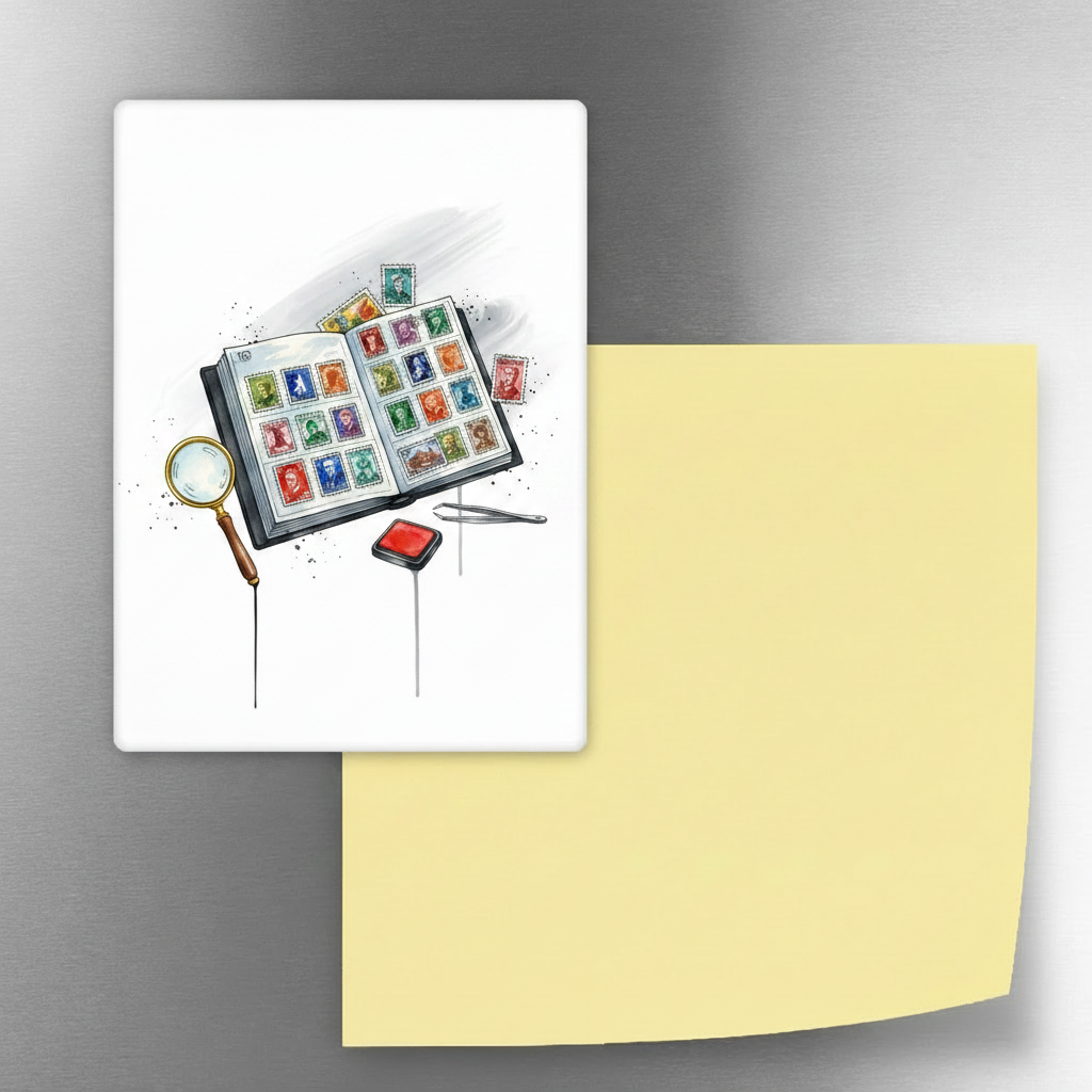 Stamp Collecting Magnet