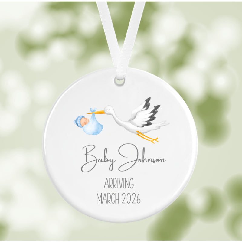Baby Boy Hanging Ornament