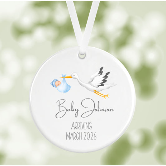 Baby Boy Hanging Ornament