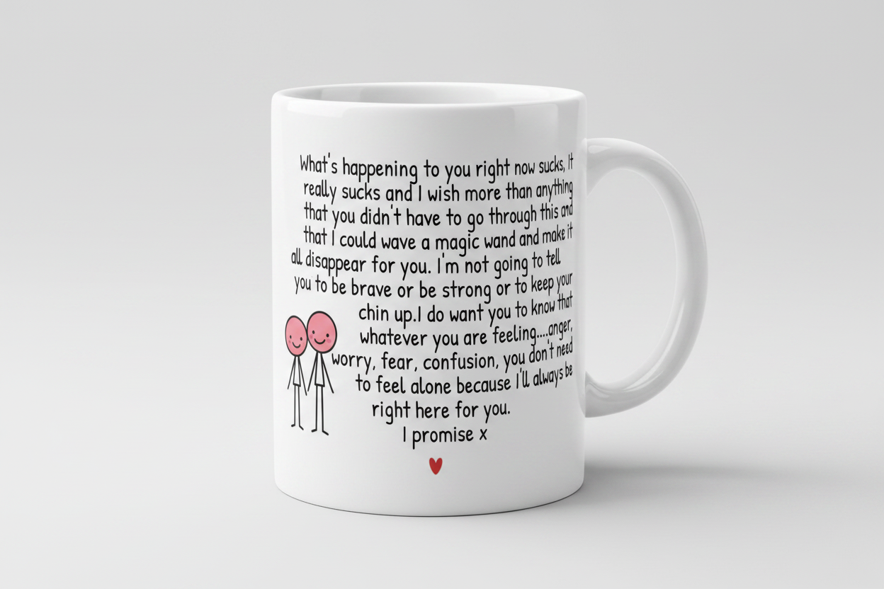 Difficult Times Promise Mug