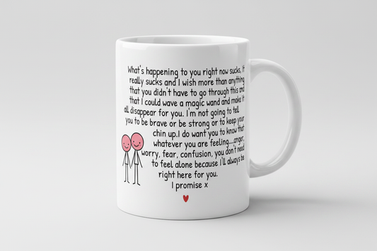 Difficult Times Promise Mug