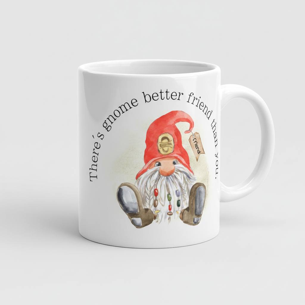 There's Gnome Better Friend Than You Mug