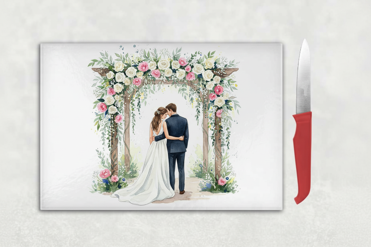 Wedding Gift Chopping Board
