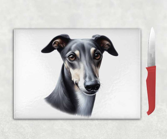 Whippet Dog Chopping Board