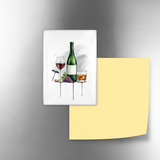 Wine & Alcohol Lover Magnet